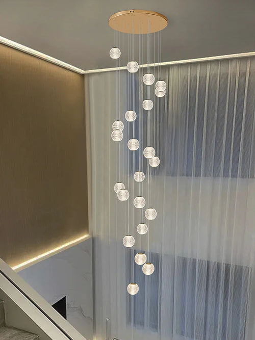 lustre moderne design pour éclairage intérieur élégant - vue 6 sur 14