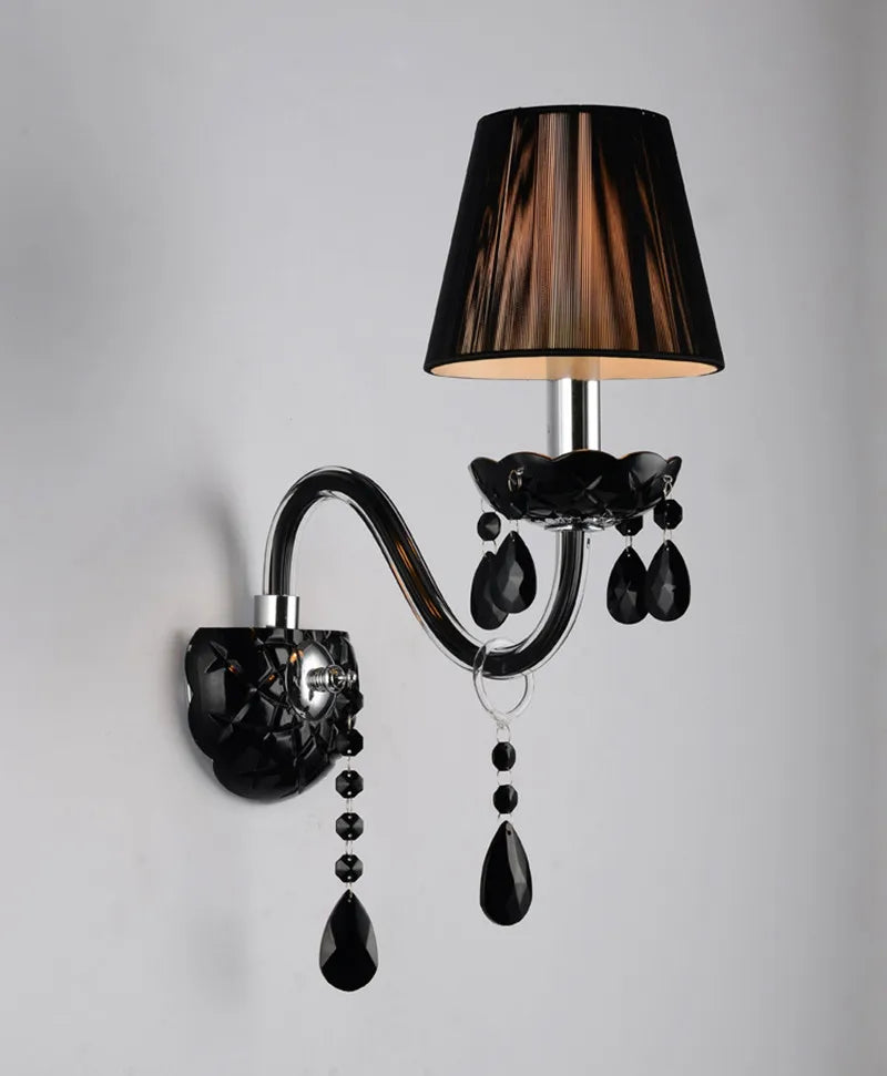 applique murale antique en cristal pour intérieur design élégant - vue 1 sur 10
