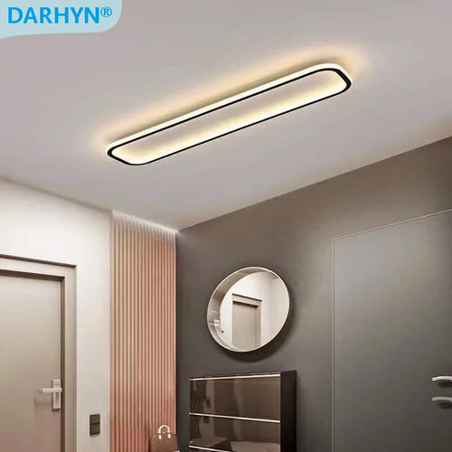 lustre moderne à leds avec télécommande et lumière variable - vue 2 sur 11