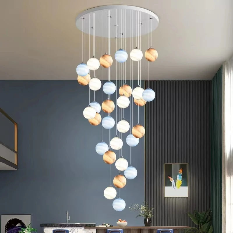 suspension moderne créative pour espace minimaliste élégant - vue 6 sur 16