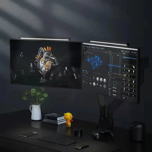 lymax lampe de bureau protection des yeux barre lumineuse sans fil - vue 2 sur 9