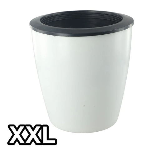 pot de fleurs automatique en plastique effet porcelaine - vue 13 sur 12
