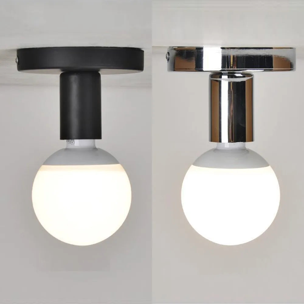 Plafond moderne à LEDs lumières Vintage industriel Surface monté lampe rétro Loft applique éclairage pour salon cuisine décor à la maison