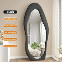 miroir intégral ondulé design nordique pour décoration intérieure