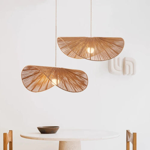 Lustre wabisabi japonaise faite à la main décorative - vue 10 sur 10