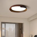 Plafonnier LED en forme de bois au design nordique moderne
