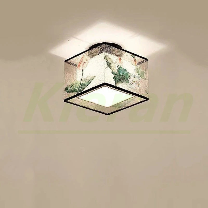 plafonnier led lotus oiseau moderne pour décoration hôtel - vue 12 sur 30