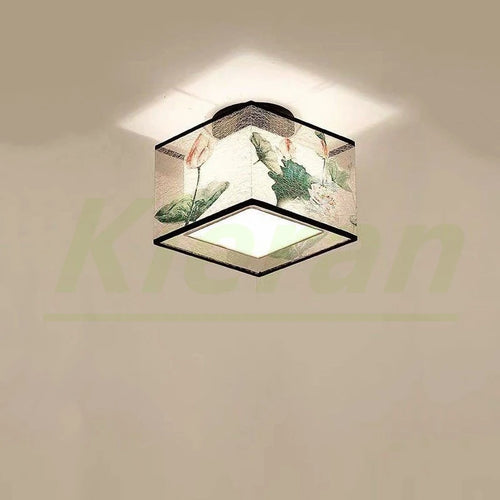 plafonnier led moderne simple lotus oiseau pour hôtel ktv - vue 17 sur 30