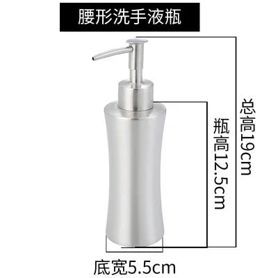 distributeur de savon en acier inoxydable pour mains et corps - vue 14 sur 14