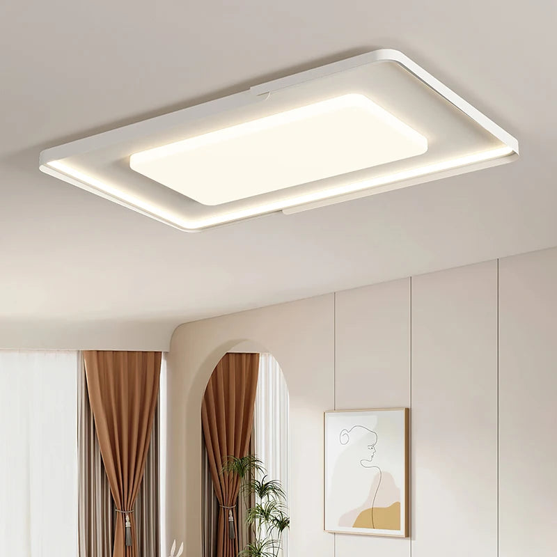 plafonnier led moderne intérieur à intensité variable pour tous les espaces - vue 5 sur 12