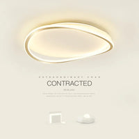 lustre moderne à leds pour décoration intérieure
