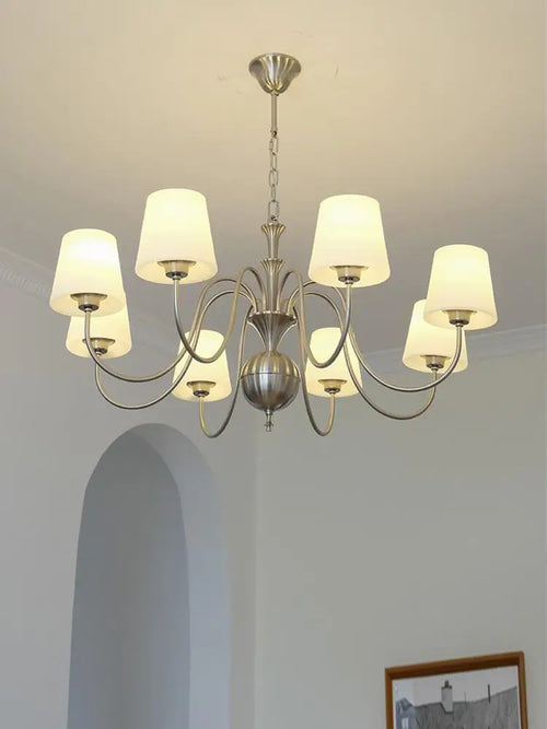 lustre rétro français style bauhaus pour décoration élégante - vue 2 sur 7