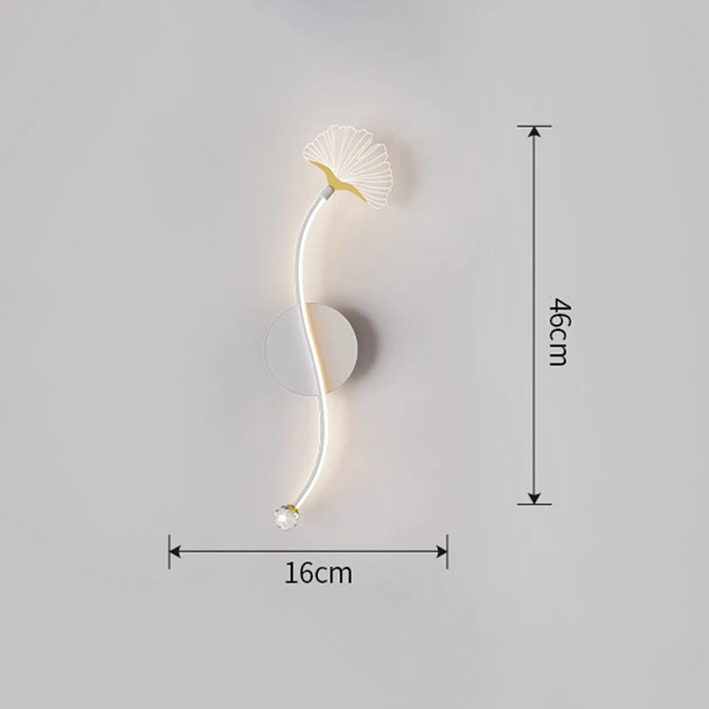 applique murale led moderne pour décoration intérieure élégante - vue 9 sur 15