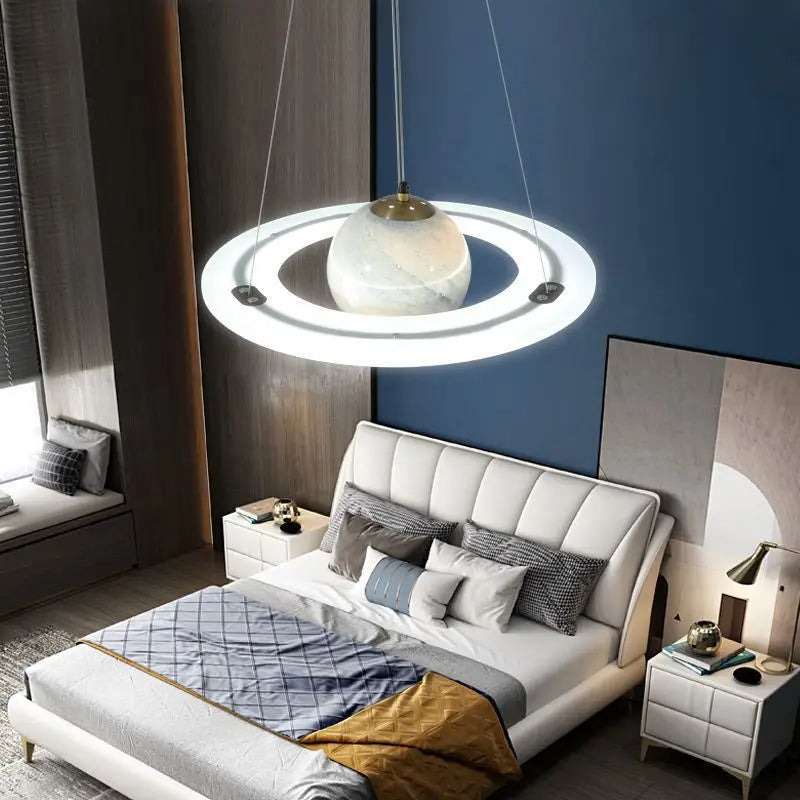 suspension planet earth pour chambre d'enfant astronaute étoile décorative - vue 4 sur 13