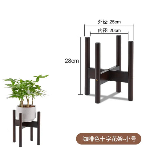 support en bois pour plantes et bonsaïs solide et durable - vue 15 sur 14