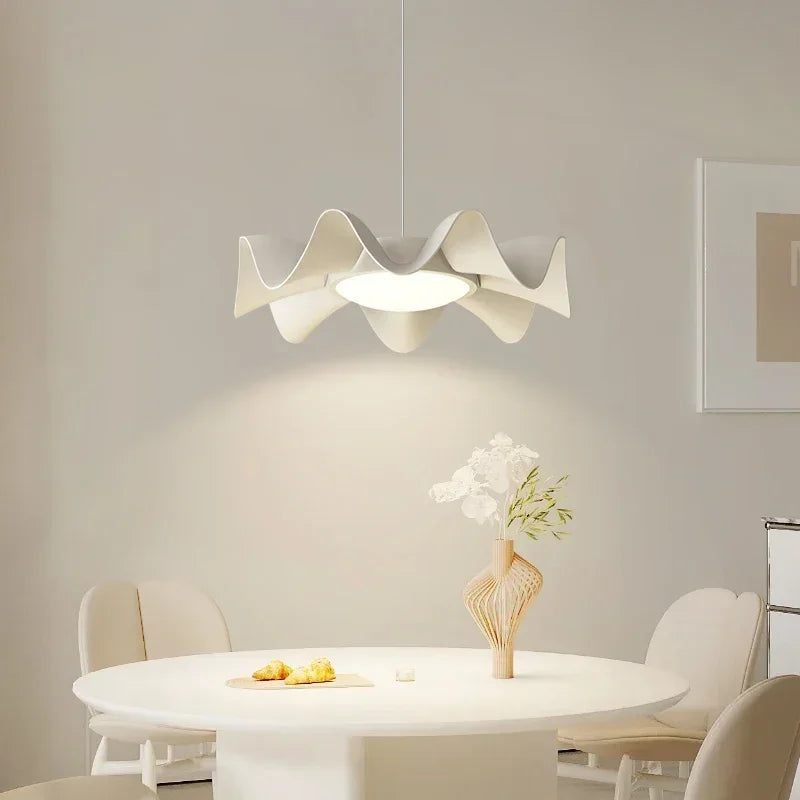 suspension à led moderne pour décoration intérieure nordique rétro - vue 4 sur 8