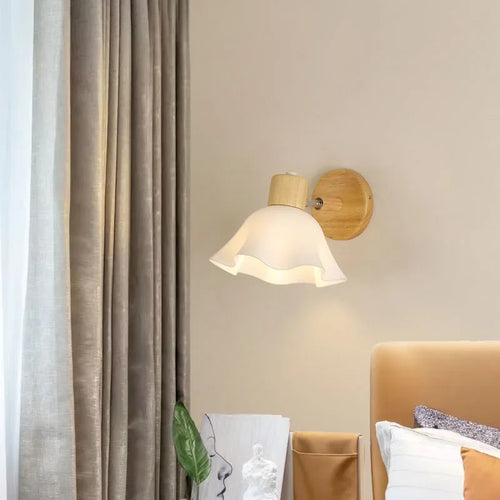 applique murale nordique en bois pour intérieur moderne - vue 4 sur 9