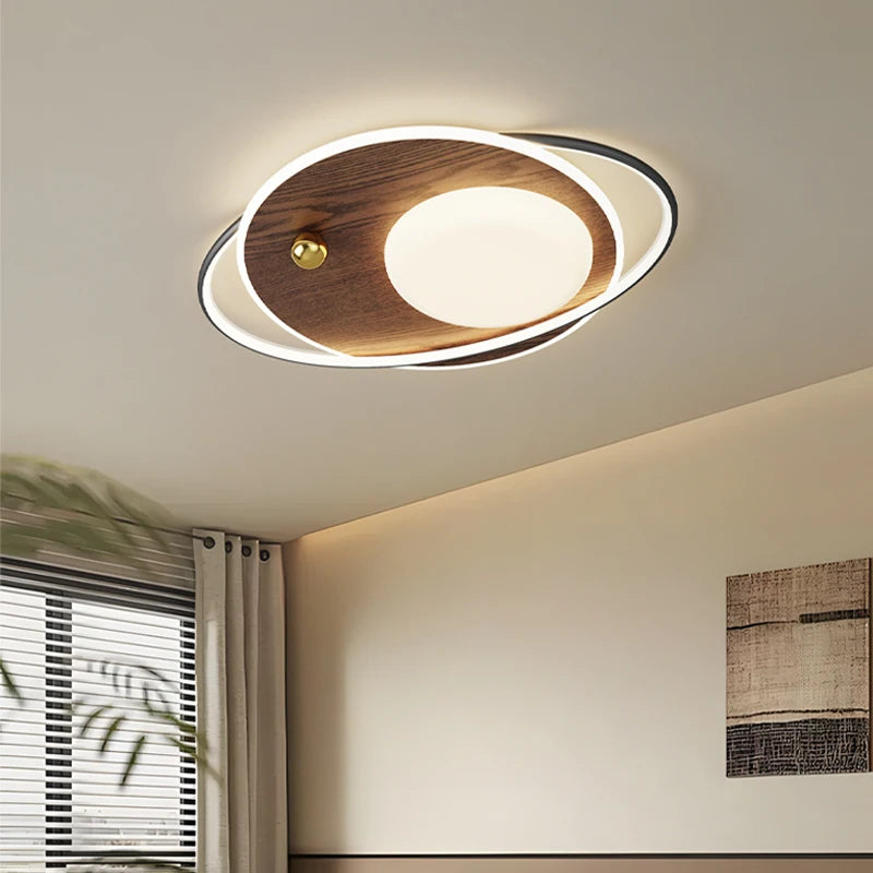plafonnier nordique à LED design moderne pour intérieur - vue 3 sur 12