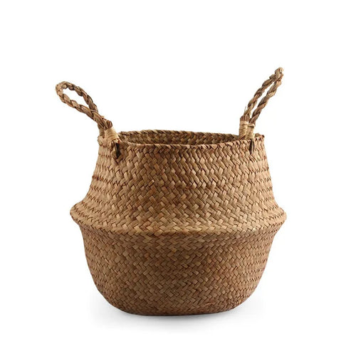 organisateur en jonc de mer pour accessoires de cuisine et jardin - vue 12 sur 13