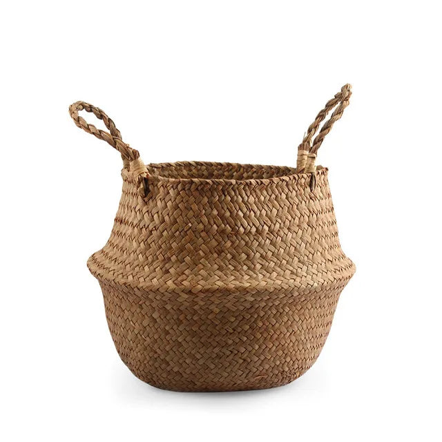 organisateur en jonc de mer pour accessoires de cuisine et jardin - vue 11 sur 13
