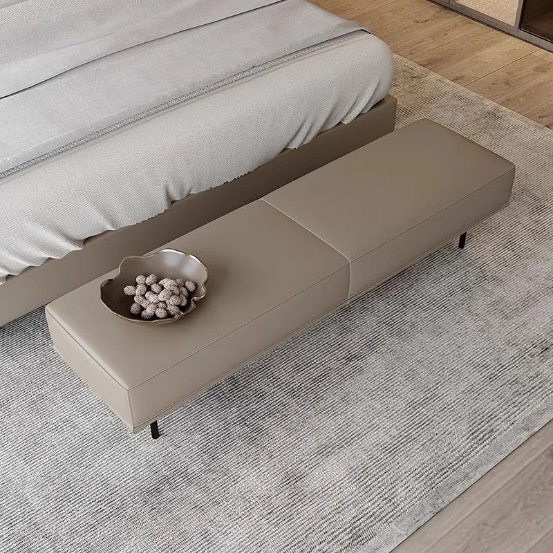 tabouret de luxe nordique rembourré tendance et confortable - vue 3 sur 24