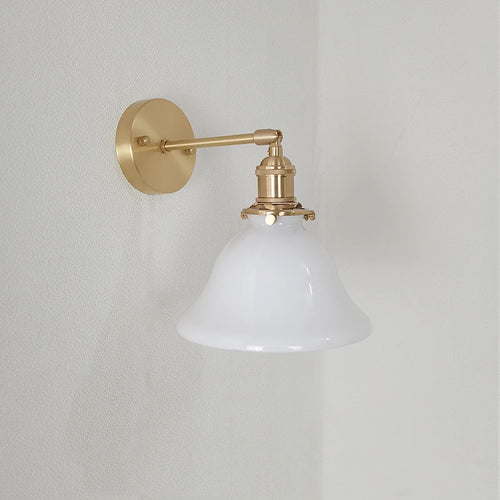 applique murale iwhd en cuivre rotative avec bras long pivotant - vue 17 sur 23