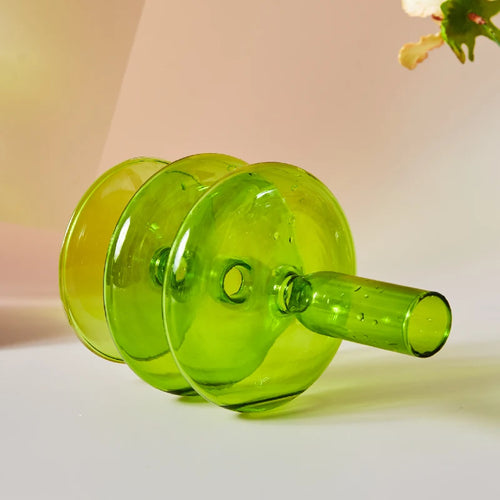 bougeoirs nordiques en verre pour mariage et cadeaux décoratifs - vue 5 sur 16