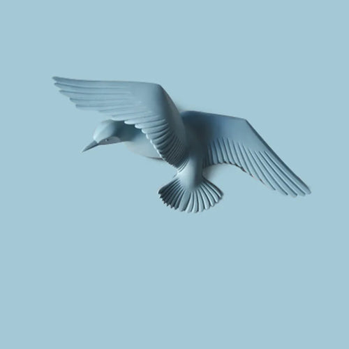décoration murale créative mouette oiseau pour intérieur - vue 12 sur 36