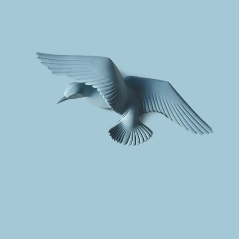 décoration murale créative mouette oiseau pour intérieur - vue 11 sur 36