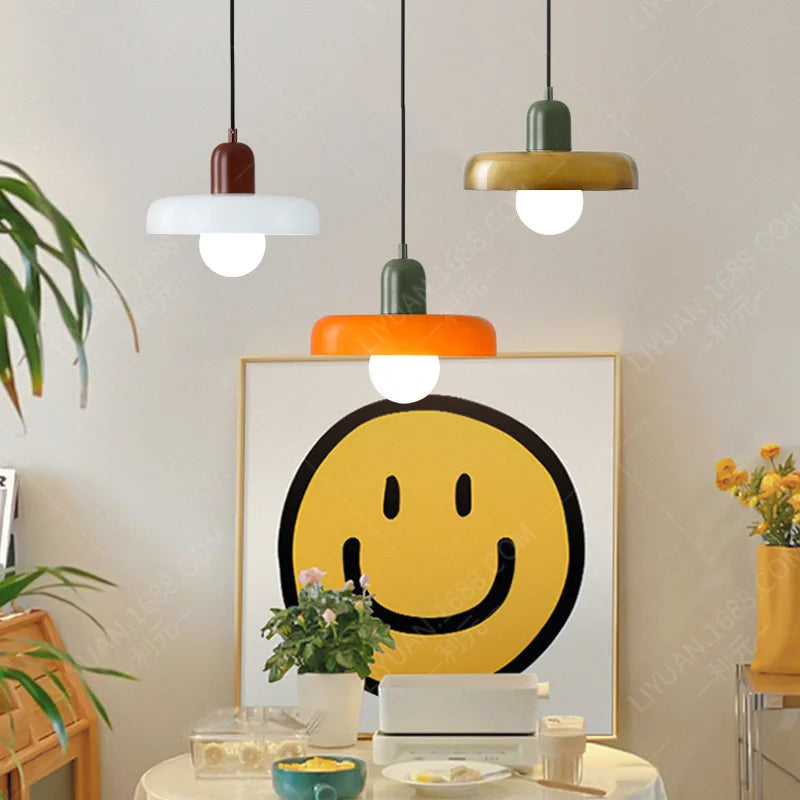 lampe suspendue en verre nordique pour décoration intérieure - vue 3 sur 30