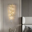 applique murale moderne en cristal pour éclairage intérieur