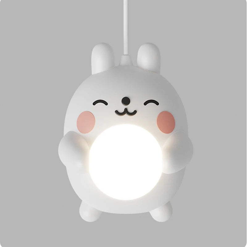suspension dessin animé animal lapin ours pour enfants soins oculaires - vue 5 sur 7