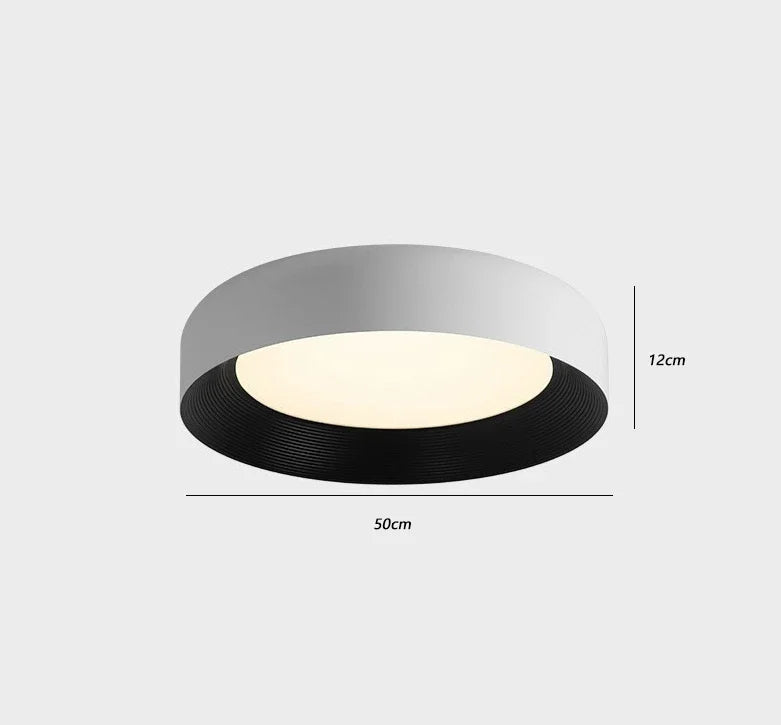 plafonnier led minimaliste italien design moderne pour décoration intérieure