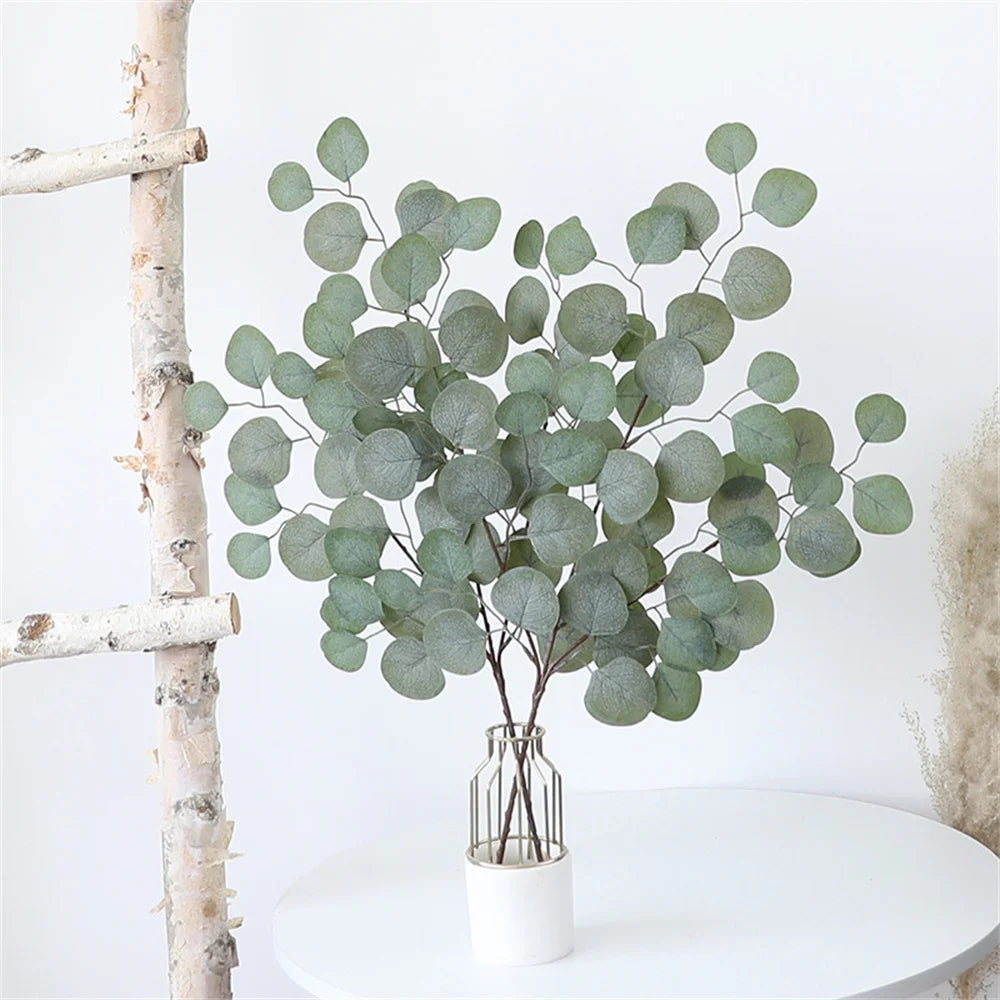 plantes artificielles eucalyptus pour décoration mariage et jardin - vue 1 sur 7