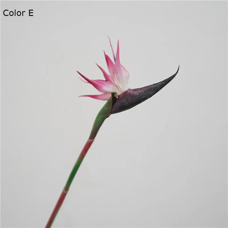 fleur artificielle strelitzie pour décoration fête mariage et intérieur - vue 6 sur 11