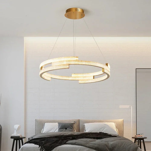 suspension moderne en led pour décoration intérieure élégante - vue 5 sur 16