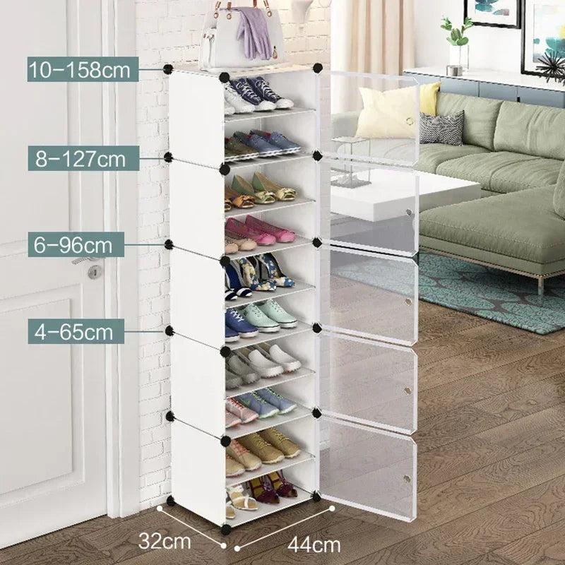 étagère à chaussures multifonction pour un meilleur rangement - vue 4 sur 9