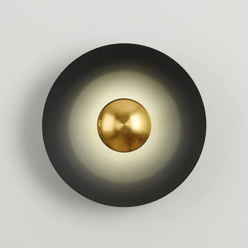applique murale led en fer au design minimaliste moderne