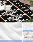 serviette de plage motif aztèque douce absorbante polyester