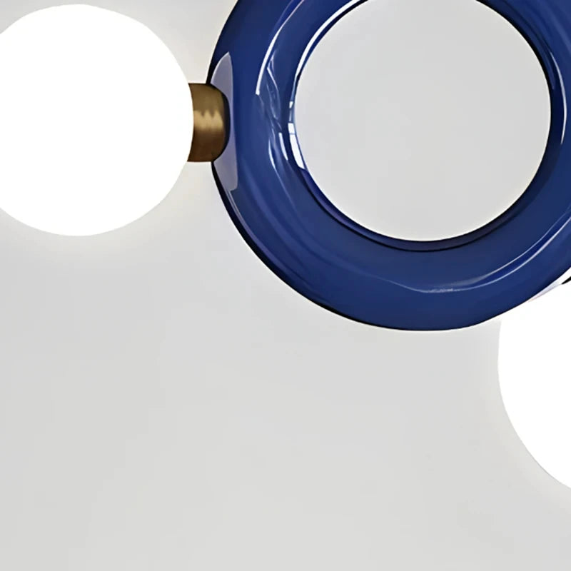suspension art déco en métal pour intérieur élégant - vue 5 sur 7