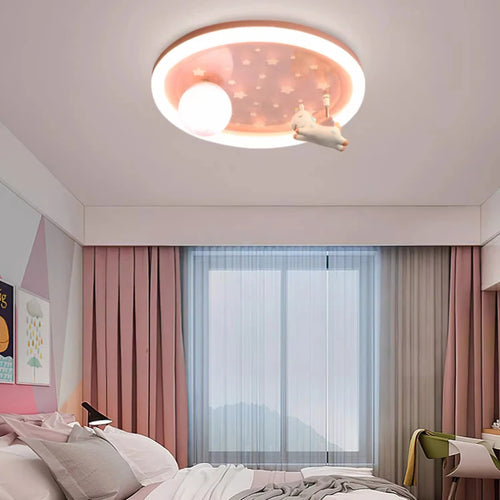 plafonnier mignon pour chambre enfant licorne astronaute décoratif - vue 6 sur 9
