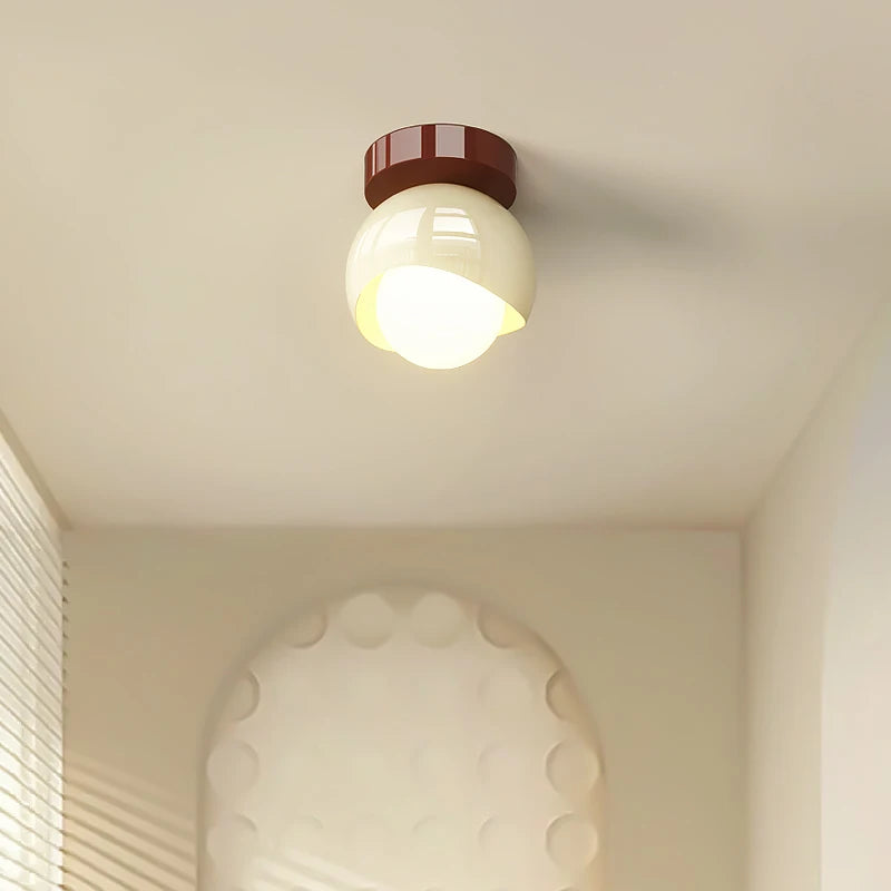 plafonnier led style français créatif et personnalisé - vue 3 sur 10