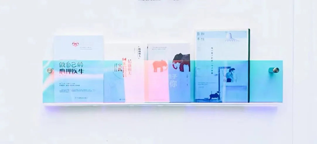 étagère murale créative pour magazines et livres décoratifs