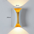 applique murale led moderne en aluminium étanche pour décoration extérieure