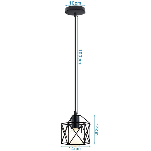 suspension rétro industrielle style loft vintage pour intérieur - vue 30 sur 30