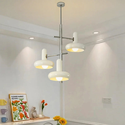 lustre bauhaus led suspendu pour table à manger - vue 2 sur 8