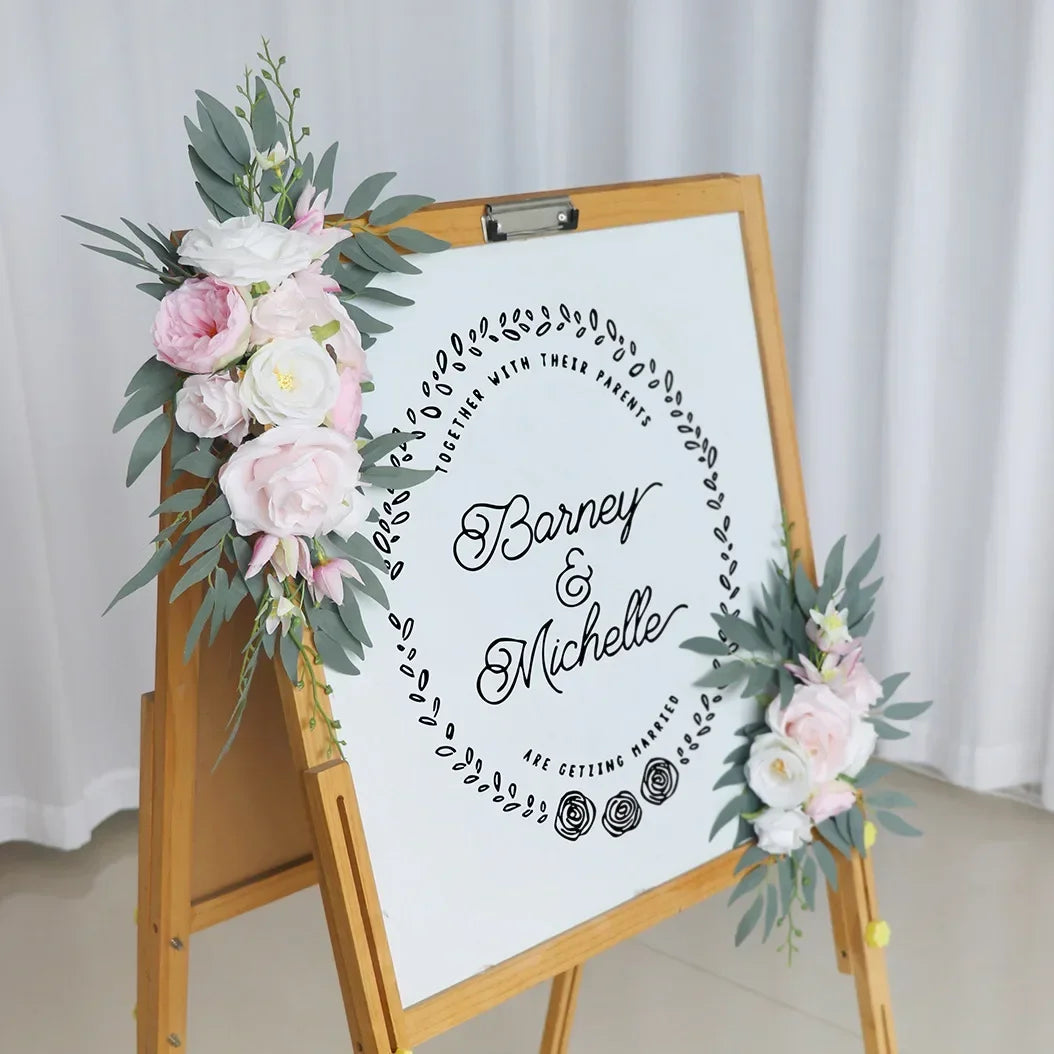 kit de fleurs artificielles pour décorations de mariage boho et accueil - vue 3 sur 8