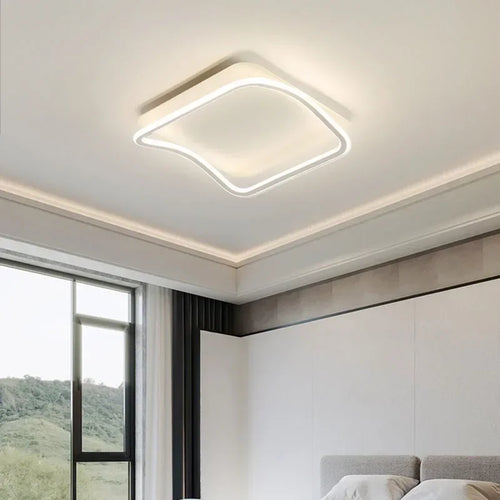 plafonnier led moderne pour décoration intérieure élégante et simple - vue 3 sur 12