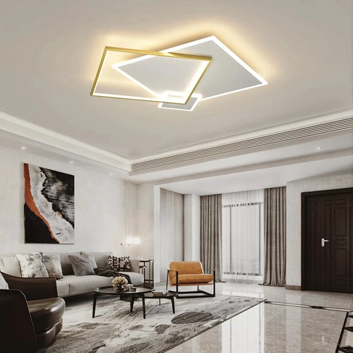 plafonnier led moderne pour décoration intérieure élégante et lumineuse - vue 3 sur 22