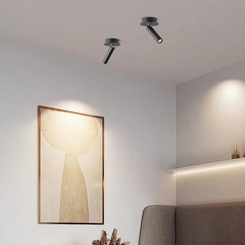 spot led moderne créatif pour éclairage d'ambiance intérieur - vue 4 sur 8